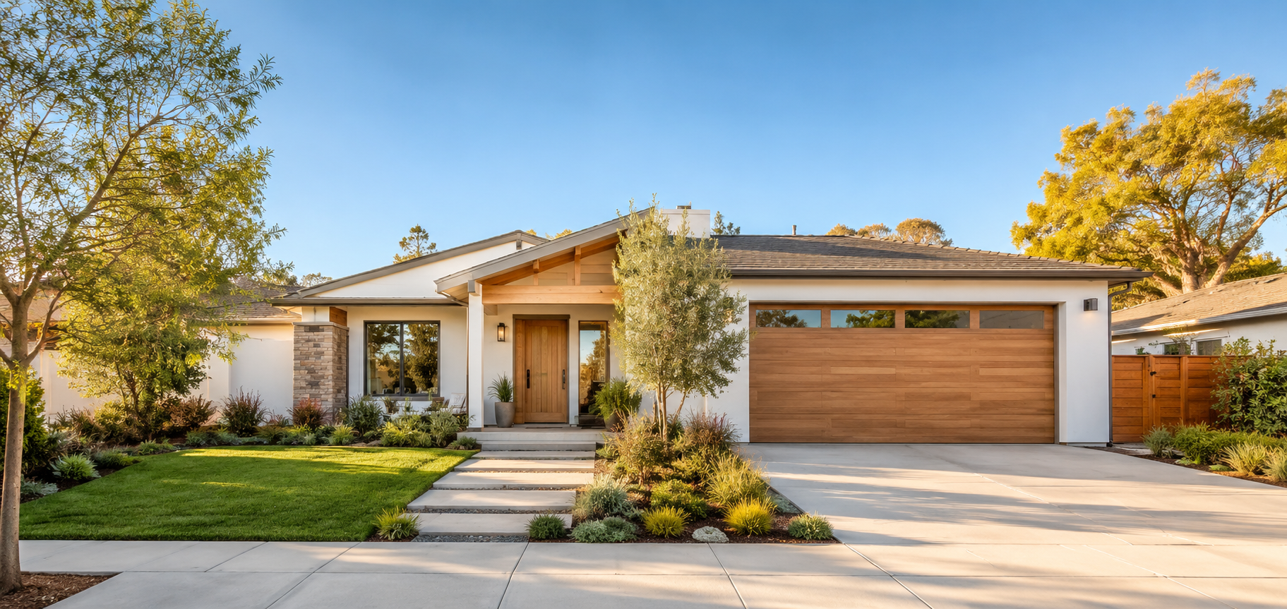 A contemporary California home